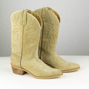 Vintage ACME Suede Western Boots – Women’s 7.5